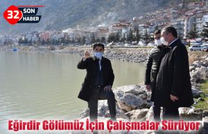 Eğirdir Gölümüz İçin Çalışmalar Sürüyor
