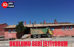 OKULUMU GERİ İSTİYORUM