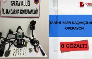 Tarihi Eser Kaçakçıları Gözaltına Alındı
