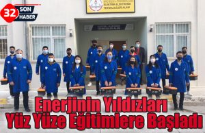 Enerjinin Yıldızları Yüz Yüze Eğitimlere Başladı