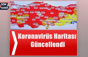 Koronavirüs Haritası Güncellendi