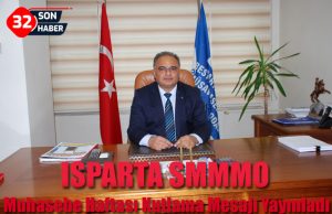 ISPARTA SMMMO Muhasebe Haftası Kutlama Mesajı Yayınladı