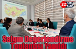 Salgın Değerlendirme Toplantısı Yapıldı