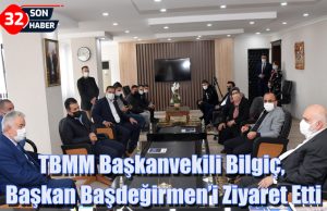 TBMM Başkanvekili Bilgiç, Başkan Başdeğirmen’i Ziyaret Etti