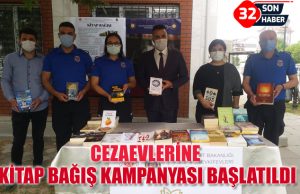 CEZAEVLERİNE KİTAP BAĞIŞ KAMPANYASI BAŞLATILDI
