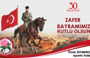 VALİ SEYMENOĞLU’NUN 30 AĞUSTOS ZAFER BAYRAMI MESAJI