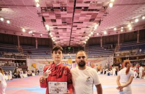 Ispartalı sporcu Avrupa 2.si oldu