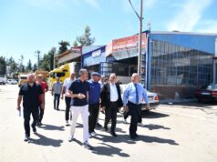 GÜL PETEK SANAYİ SİTESİ’NDE METİN ÇELİK RÜZGARI: GİRİLMEDİK KAPI BIRAKMADI