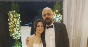 Simgül ve Merih çifti, görkemli bir düğünle dünyaevine girdi