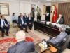 BAŞKAN ÇELİK VE EKİBİNDEN BAŞKAN BAŞDEĞİRMEN’E ZİYARET
